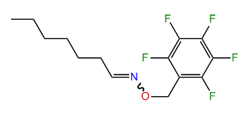 Heptanal o-(2,3,4,5,6-pentafluorobenzyl)-oxime
